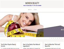 Tablet Screenshot of mybeautiness.com